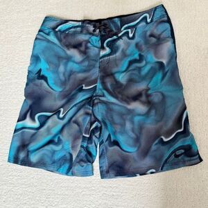 Nike Dri-Fit Hook and Loop Adjustable Tie Waist Swim Trunks - Men’s US XL